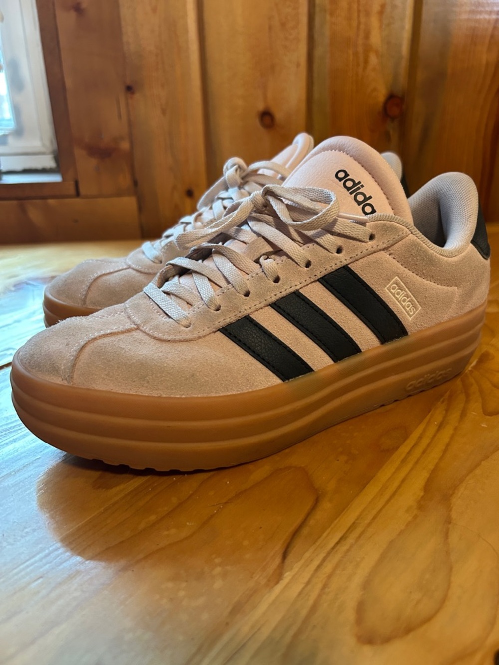 Adidas VL Court Bold Shoes in Pink - 7.5
